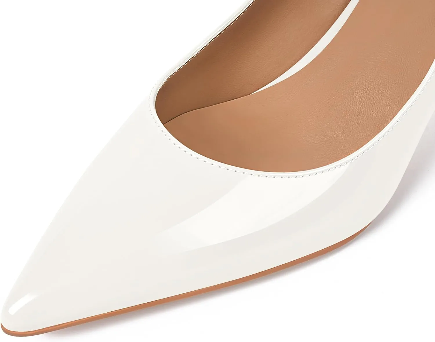 XINIUNIU Heeled Mules for Women Rhinestone Heels Pointed Toe Slip On 2.5 Inch Kitten Stiletto Closed Toe Sandals Dress Wedding Pump Shoes