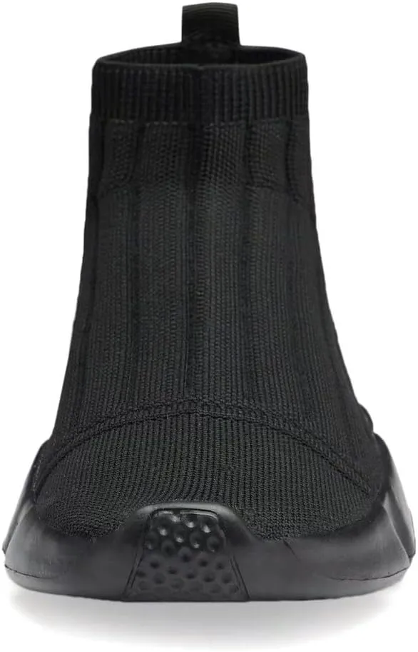 YAVY Kids Sneakers for Boys Tennis Shoes Girls Sock Sneakers for Kids Slip on Shoes Breathable high top Athletic Lightweight Walking Running Shoes