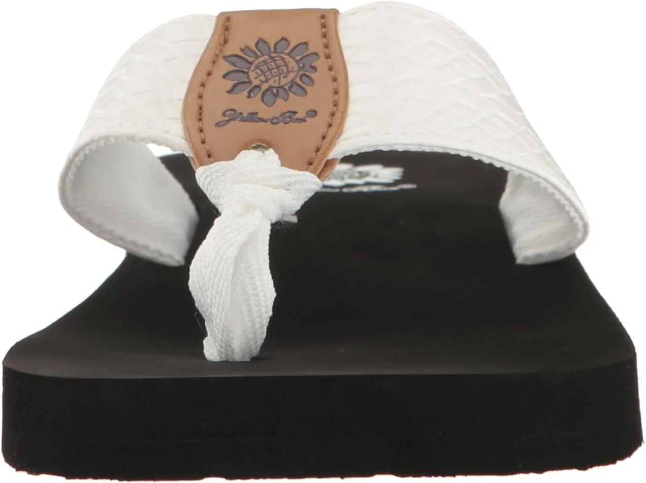 Yellow Box Women's Flax Wedge Sandal