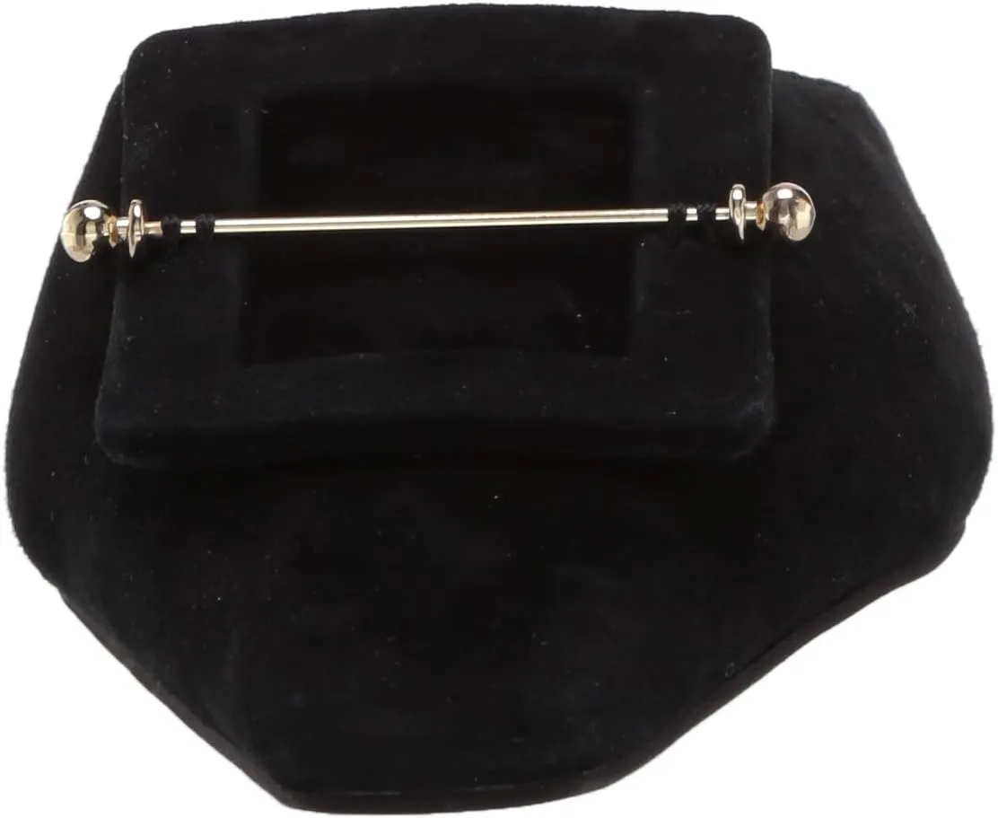 ZAC Zac Posen Women's Flat, Mule, Slip On, Buckle Ornament