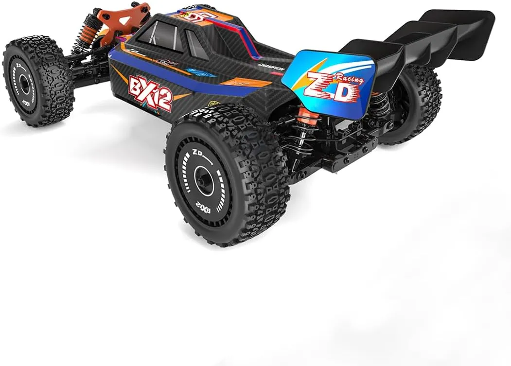 ZD Racing BX-12 1/12 RC Off-Road Car, 2.4G Brushless Remote Control Climbing Car Compatible with 3S Batteries, 4WD 70KM/H Mini Racing RC Crawler Buggy Toy Gift -RTR