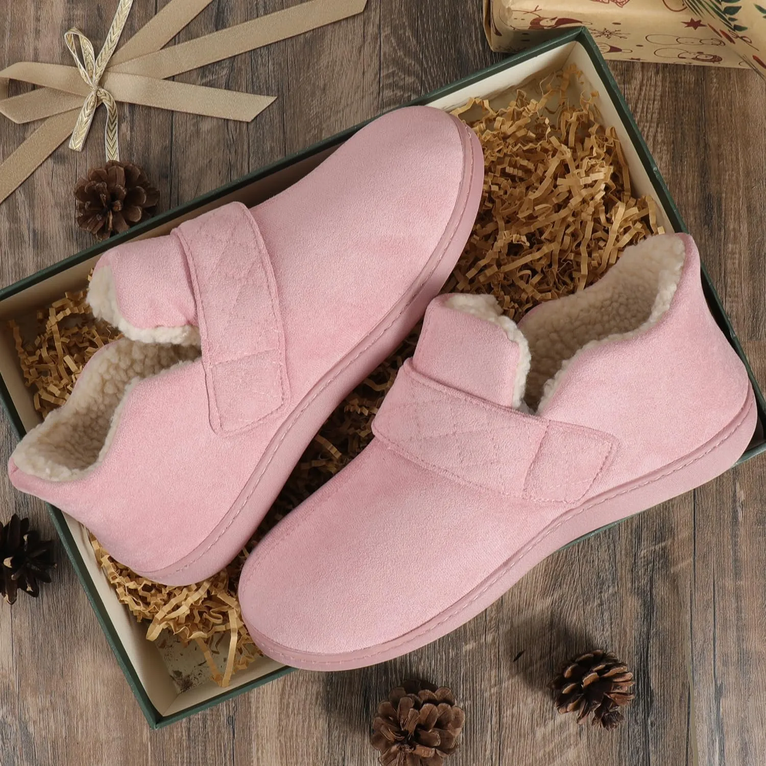 Zizor Women's Ivy Adjustable House Shoes Indoor Outdoor