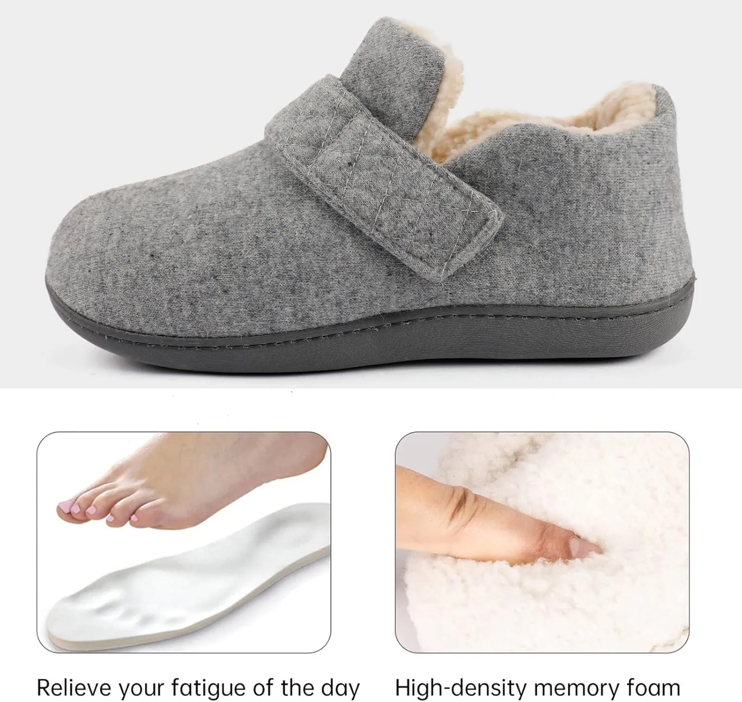 Zizor Women's Ivy Adjustable House Shoes Indoor Outdoor