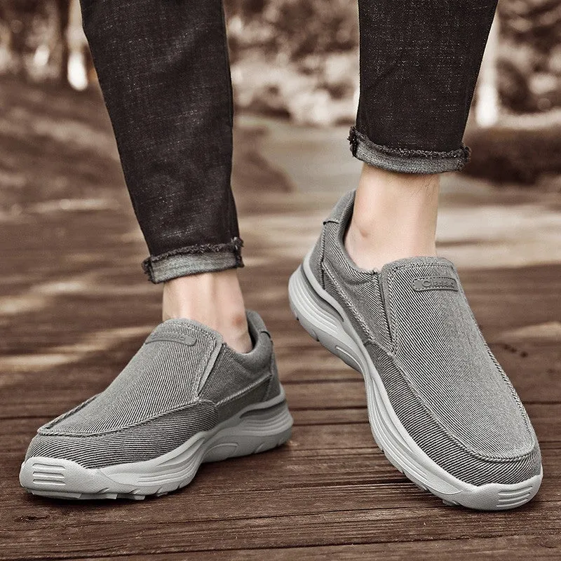 Zuodi Classic™ Non Slip Canvas Outdoor Walking Comfortable Breathable Mens Shoes