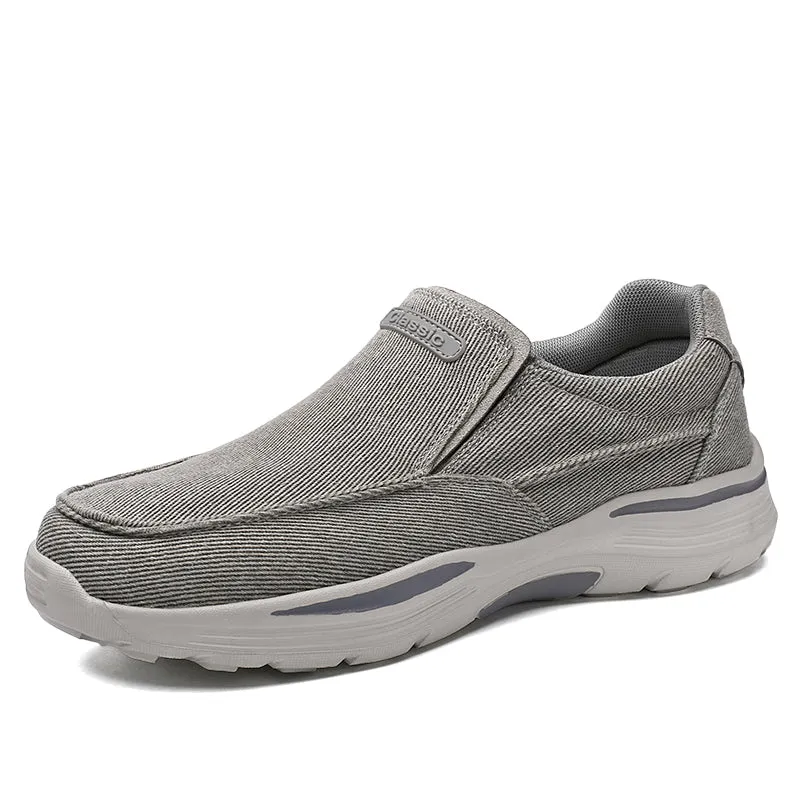 Zuodi Classic™ Non Slip Canvas Outdoor Walking Comfortable Breathable Mens Shoes