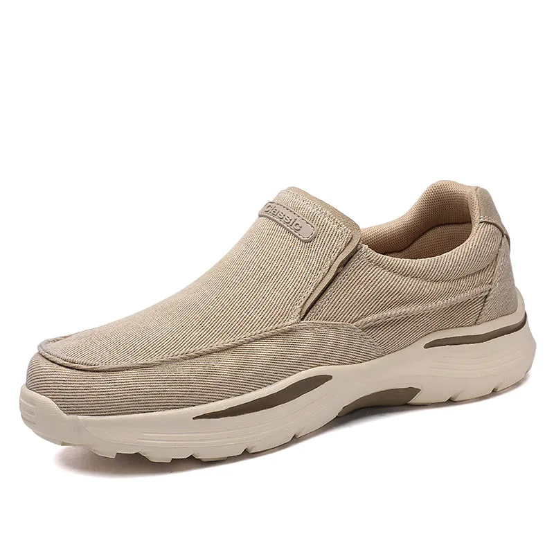 Zuodi Classic™ Non Slip Canvas Outdoor Walking Comfortable Breathable Mens Shoes