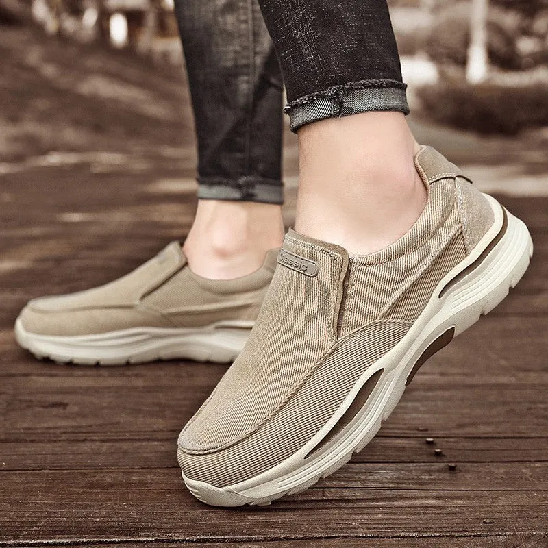 Zuodi Classic™ Non Slip Canvas Outdoor Walking Comfortable Breathable Mens Shoes