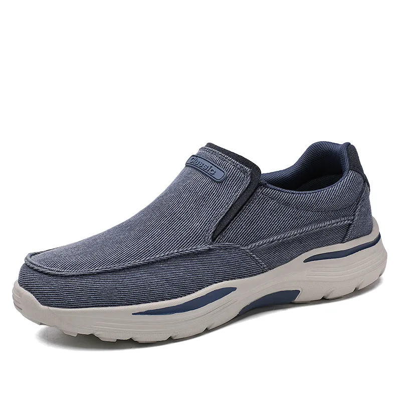 Zuodi Classic™ Non Slip Canvas Outdoor Walking Comfortable Breathable Mens Shoes